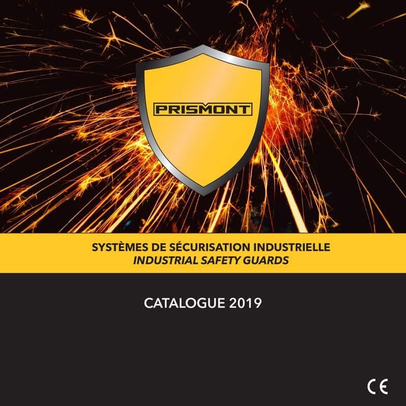 Couverture du catalogue de produits Prismont de sécurisation industrielle | 2019